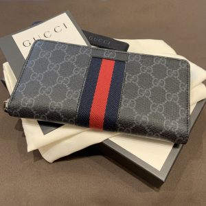 グッチ/GUCCI GGシュプリームキャンバス ラウンドジップ財布 4088310