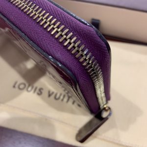 ルイ ヴィトン/LOUIS VUITTON M93575 ジッピーウォレット 紫3