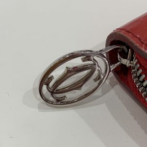 カルティエ/Cartier L3001283 ハッピーバースデー ラウンドジップ財布 バーガンディ5