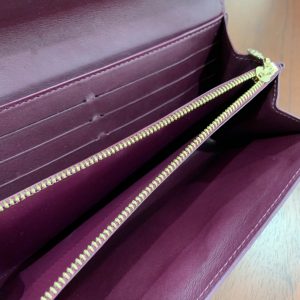 ルイヴィトン/LOUIS VUITTON M91521 ヴェルニ ポルトフォイユ・サラ 紫4