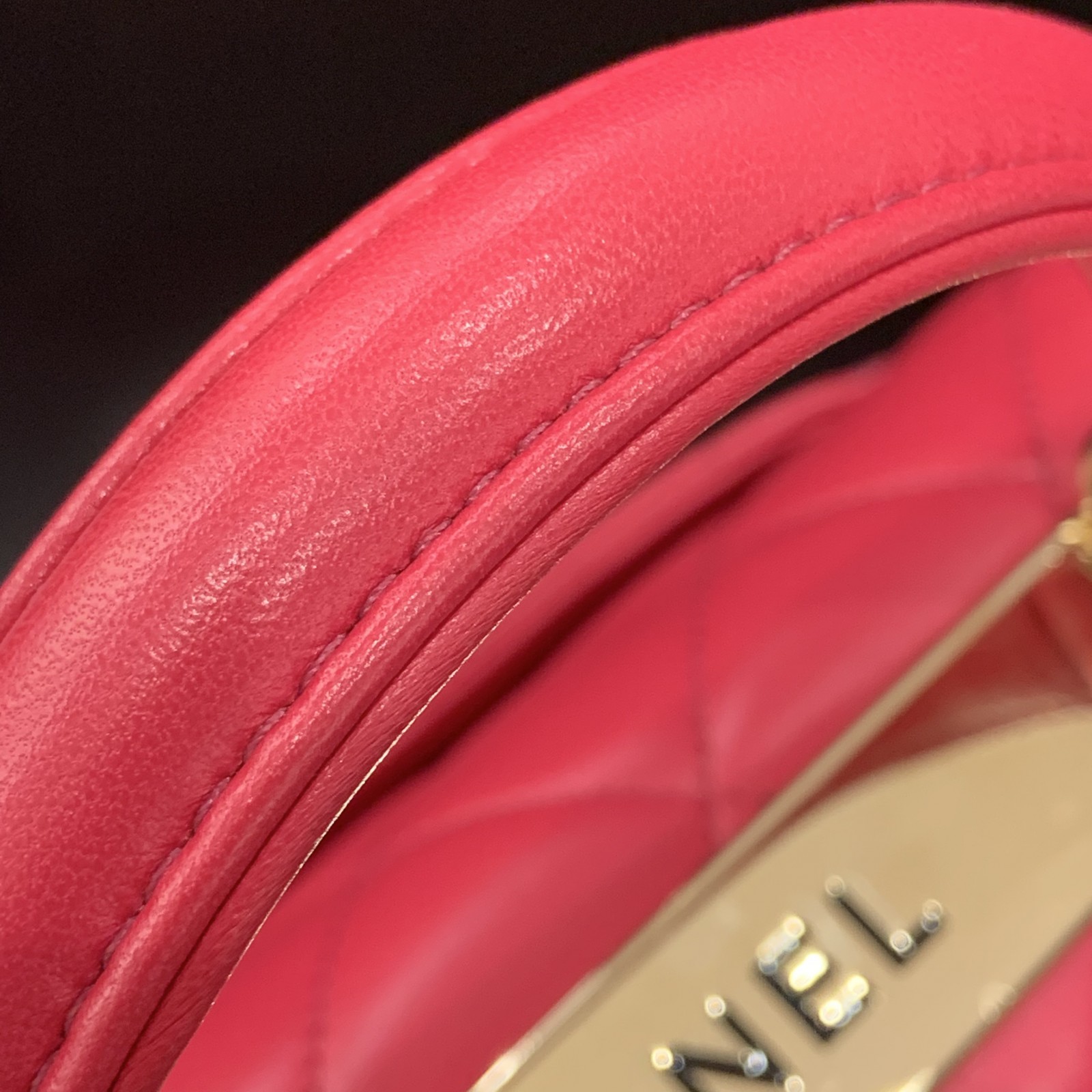 シャネル/CHANEL A92236 スモール トップハンドル フラップ バッグ ピンク – 細野質店