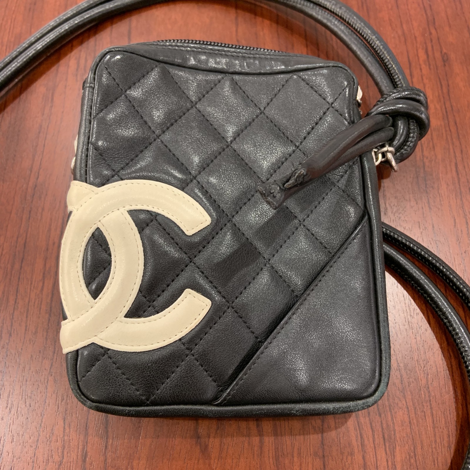 シャネル/CHANEL A25117 カンボンライン ミディアムポシェットショルダーバッグ1