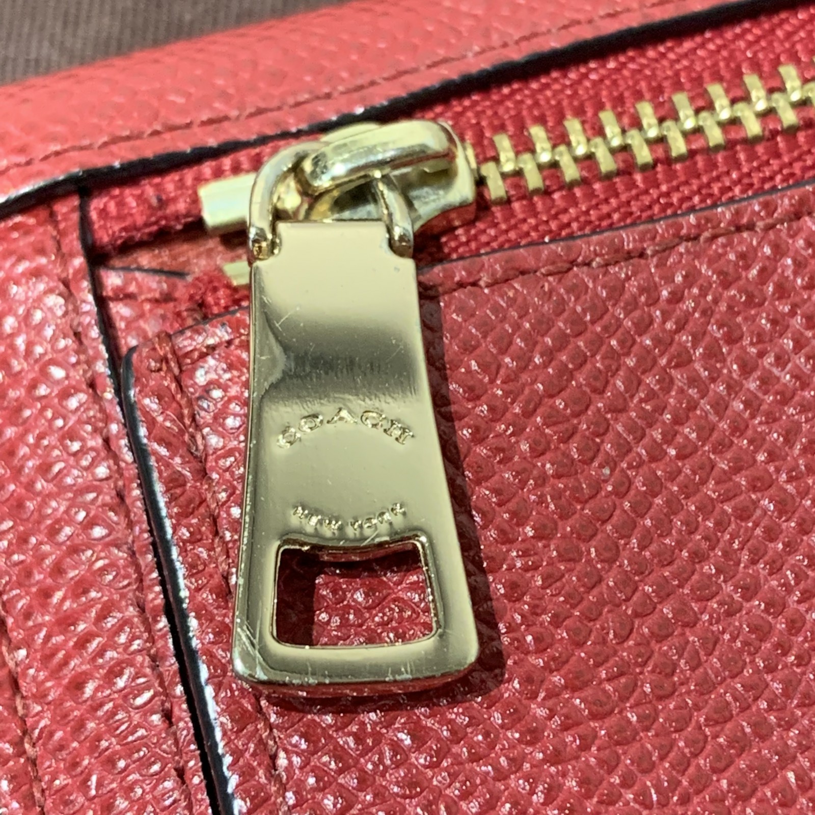 COACH/コーチ 52331 長財布 レッド3