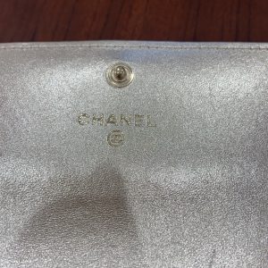 シャネル/CHANEL マトラッセ A50096　2つ折長財布 ゴールド4