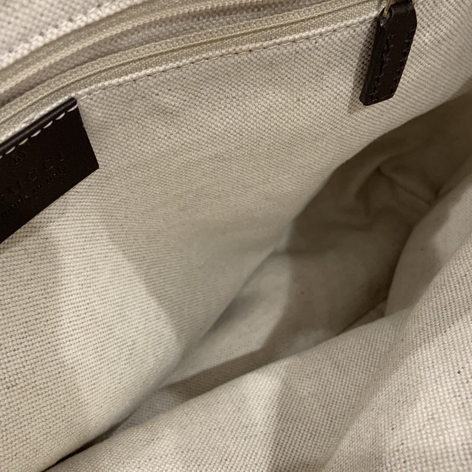 グッチ/GUCCI GGキャンバス 296835 スーキー トートバッグ ベージュ×ダークブラウン9