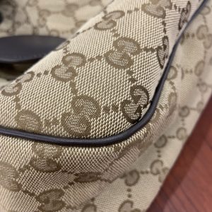 グッチ/GUCCI GGキャンバス 296835 スーキー トートバッグ ベージュ×ダークブラウン5