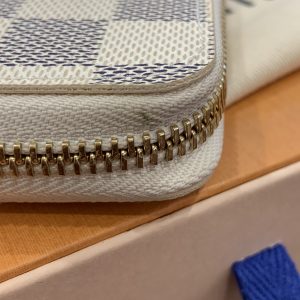 ルイヴィトン/LOUIS VUITTON N61264 ダミエ・アズール ポルトフォイユ・クレマンス5