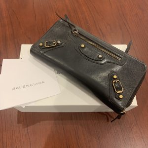 バレンシアガ/BALENCIAGA クラッシックコンチネンタル ブラック0