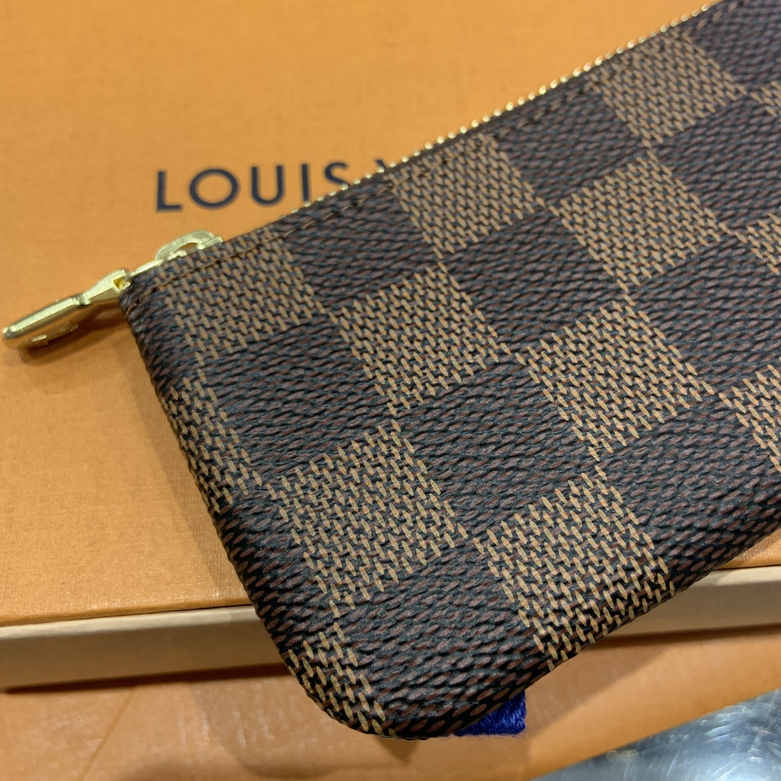 ルイヴィトン/LOUIS VUITTON N62658 ダミエ ポシェットクレ – 細野質店