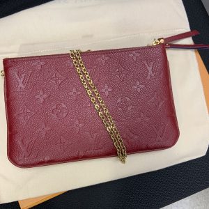 ルイヴィトン/LOUIS VUITTON M68574 アンプラント ポシェット・ドゥーブル ジップ0