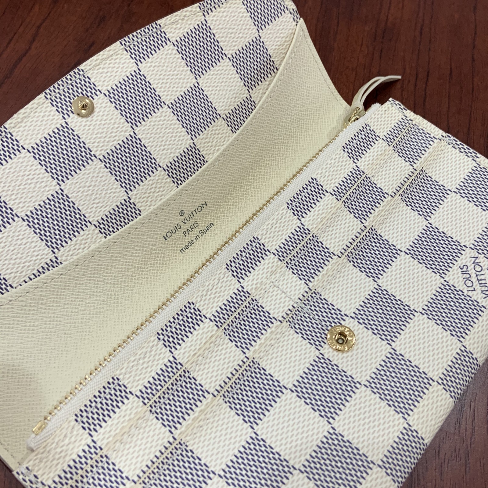 ルイ・ヴィトン/LOUIS VUITTON ダミエ・アズール N63546 ポルトフォイユ・エミリー6