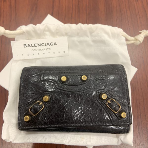 バレンシアガ/BALENCIAGA キーケース6連 ブラック