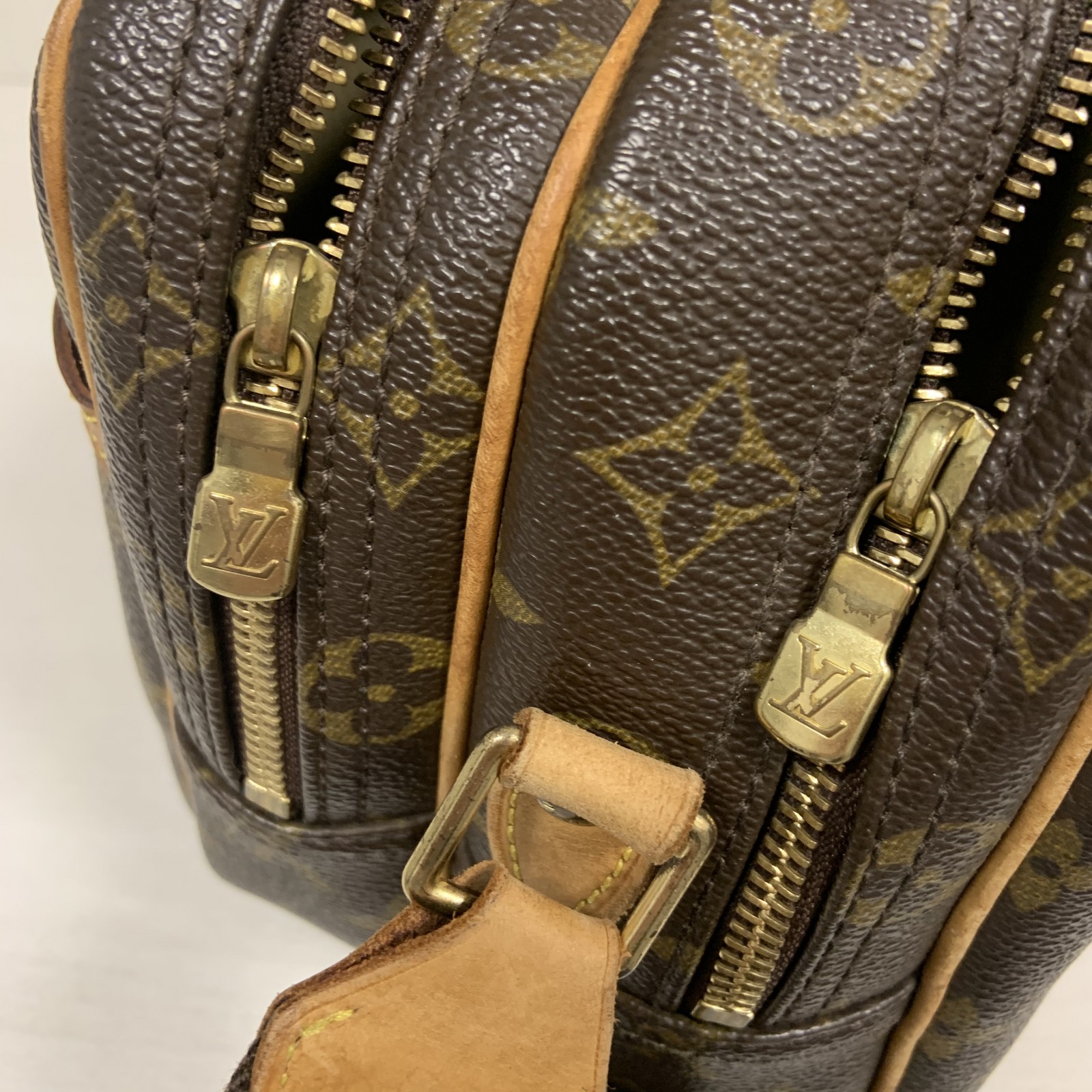 ルイ・ヴィトン/LOUIS VUITTON モノグラム M45254 リポーターPM3