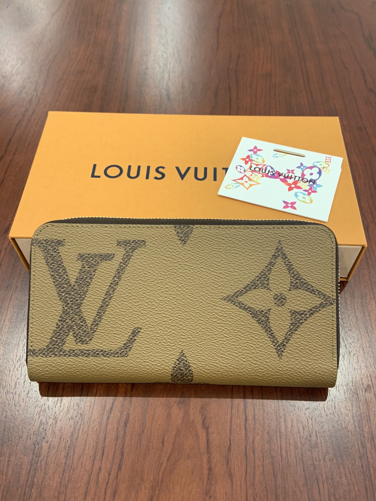 ルイ・ヴィトン/LOUISVUITTON モノグラム ジャイアント ジッピー・ウォレット M69353 ジャイアント リバース0