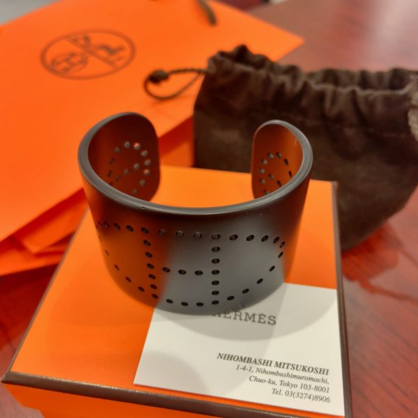 エルメス/HERMES ブレスレット エヴリン アルミニウムサンセット仕上げ