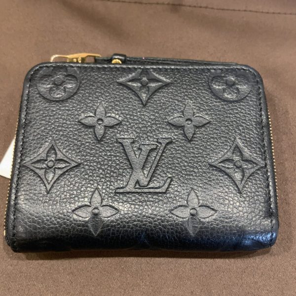 ルイヴィトン/LOUIS VUITTON M60574 モノグラム・アンプラント ジッピー・コインパース  ノワール