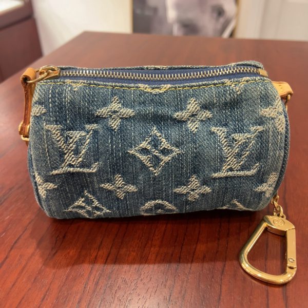 ルイヴィトン/LOUIS VUITTON M95082 デニム トゥルース・スピーディPM