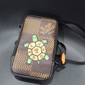 ルイヴィトン/LOUIS VUITTON N40377 ダミエ ダブル・フォンポーチ0