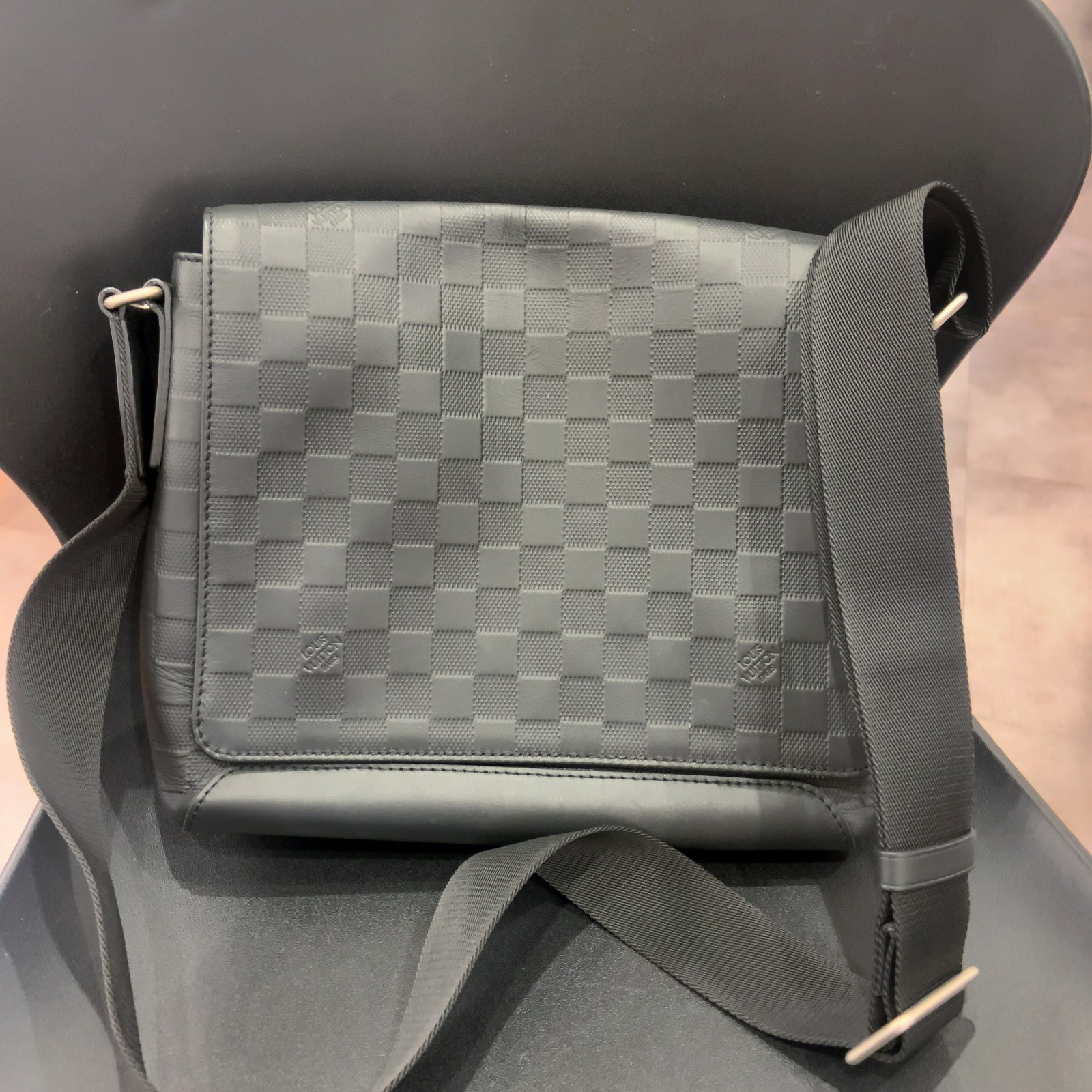 ルイヴィトン/LOUIS VUITTON N40003 ダミエグラフィット ミックPM0