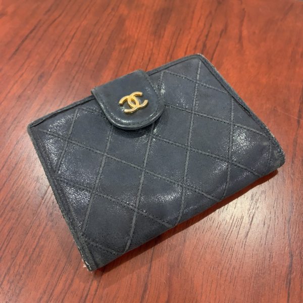 シャネル/CHANEL がま口財布 ヴィンテージ