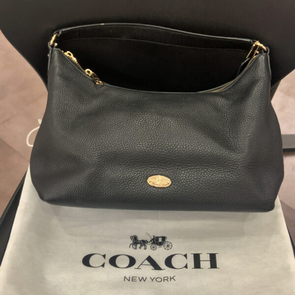 コーチ/COACH 2WAYハンドバッグ レザー製 ブラック