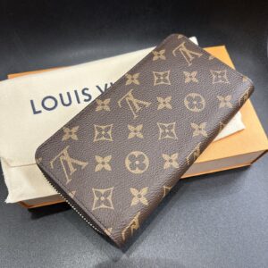 ルイヴィトン/LOUIS VUITTON M42616 ジッピー・ウォレット ブラウン0